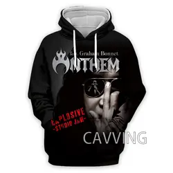 Stylish Unisex 3D Print Anthem Rock Hoodie Sweatshirt - XXXL (01)
