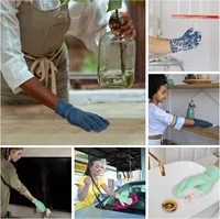 Microfiber Dusting Gloves - Stretchable & Breathable Cleaning Gloves, Non-Waterproof for Cars, Boats, RVs, Pools, Home, Kitchen - Image 23