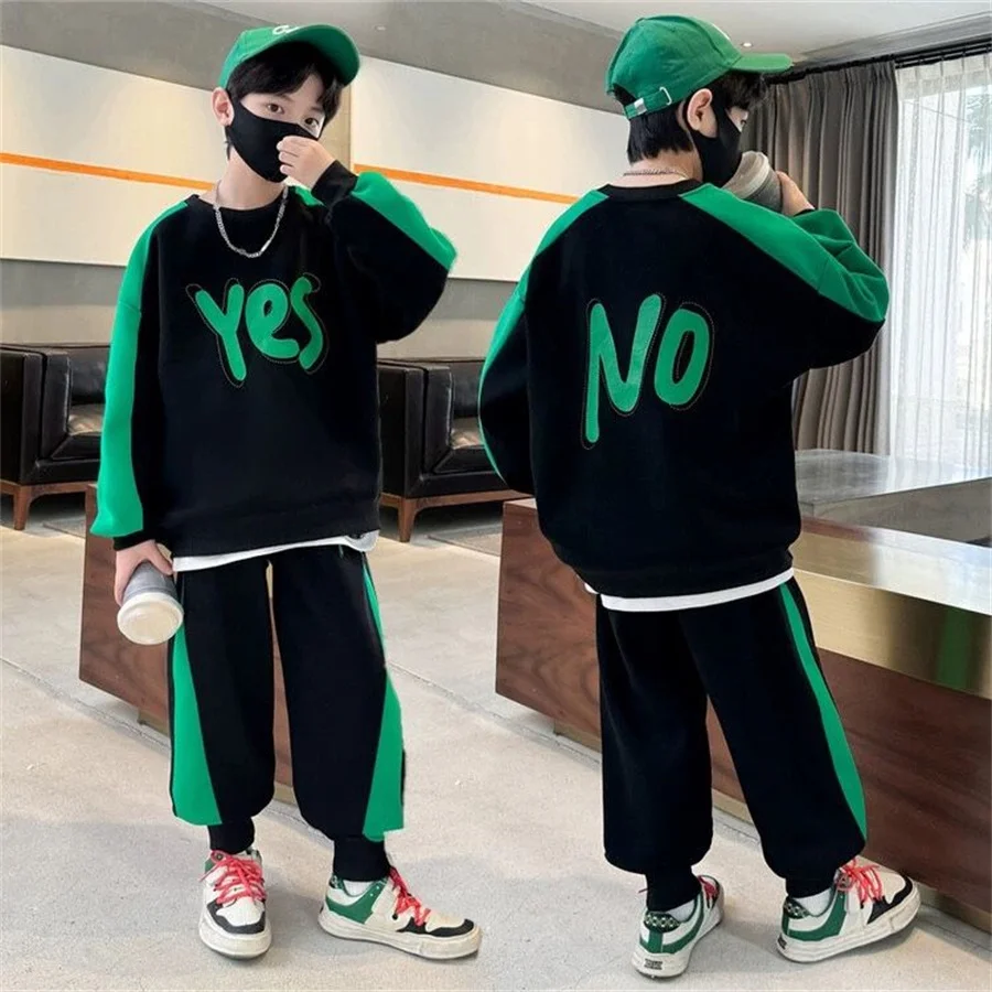

Boy Clothing Set New Spring Autumn Tracksuit Suit Child Baby Hoodies T-shirt + Pants 2Pcs For Kids Children Sets Kids Outfits