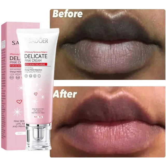 Fast Lightening Pink Lip Bleaching For Dark Lips Remove Melanin Lip Balm Sexy Rose Magic Lip Oil Whitening Moisturizing Makeup