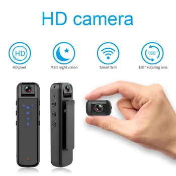 1080P 고화질 나이트 비전 미니 와이파이 핫스팟 카메라 미니 스포츠 카메라 미니 야외 카메라 법 집행 레코더