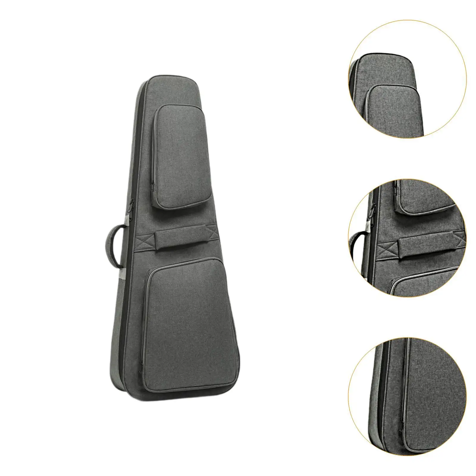 Electric Guitar Bag 40&rdquo;/41&rdquo; Padded Backpack Pocket Accessories