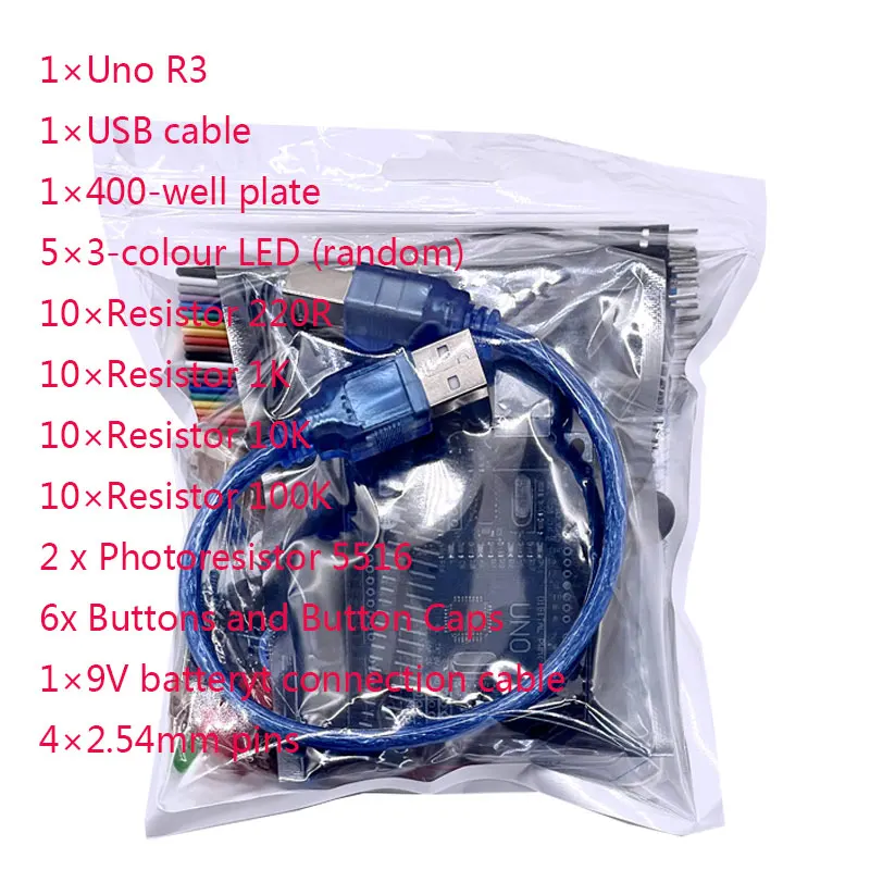 DIY Electronics Programming Engineering Coding Education Kit for R3 Breadboard Dupont Cable Keypad