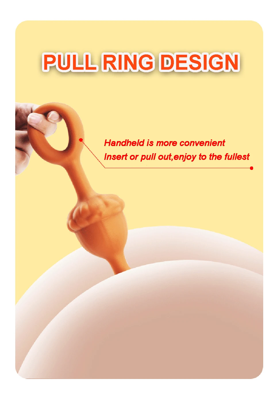 pulling out anal plug Pretty Love Federer Vibrating Anal Beads Butt Plug main image 1