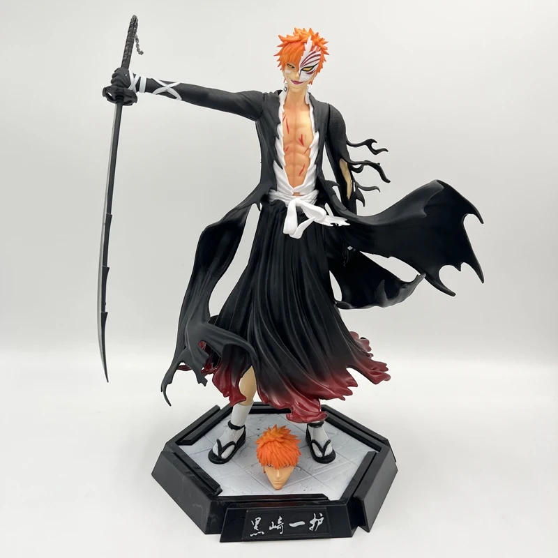 

31cm Bleach Kurosaki Ichigo Anime Figure Toshiro Hitsugaya Action Figure Ichigo Kurosaki Figurine Collectible Model Doll Toy