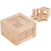 Breakout Difficult Assembly And Disentanglement Puzzles Wooden Luban Lock Unlock Interlock Brain Teaser Toys For Adults Kids 3
