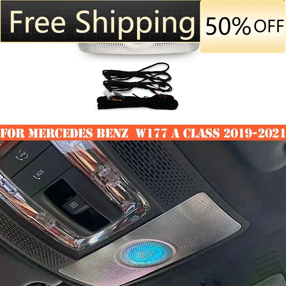 

Speaker Sound Audio For Mercedes Benz W177 A Class Roating Tweeter Reading Ceiling Lamp Neon Air Vents LED Ambient Light 19-21