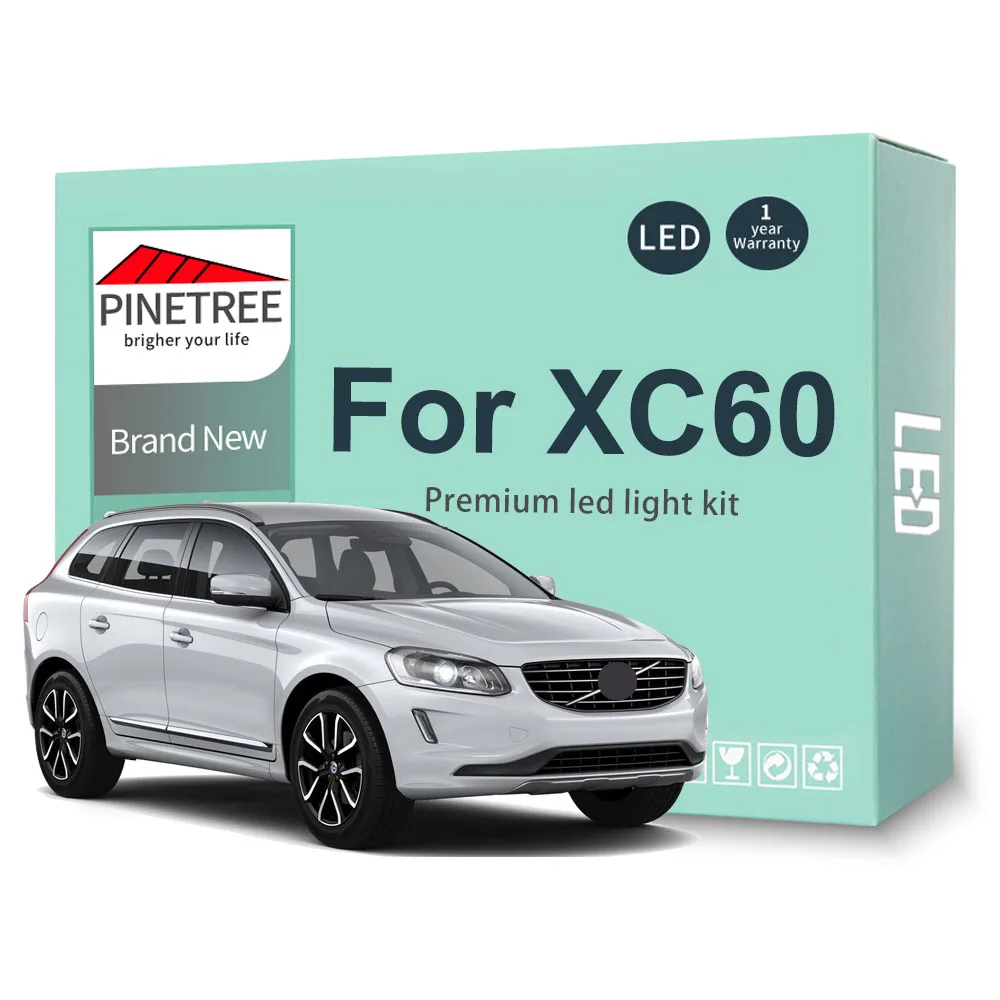 Led Interior Light Kit For Volvo XC60 20092015 2016 2017 LED Dome Map