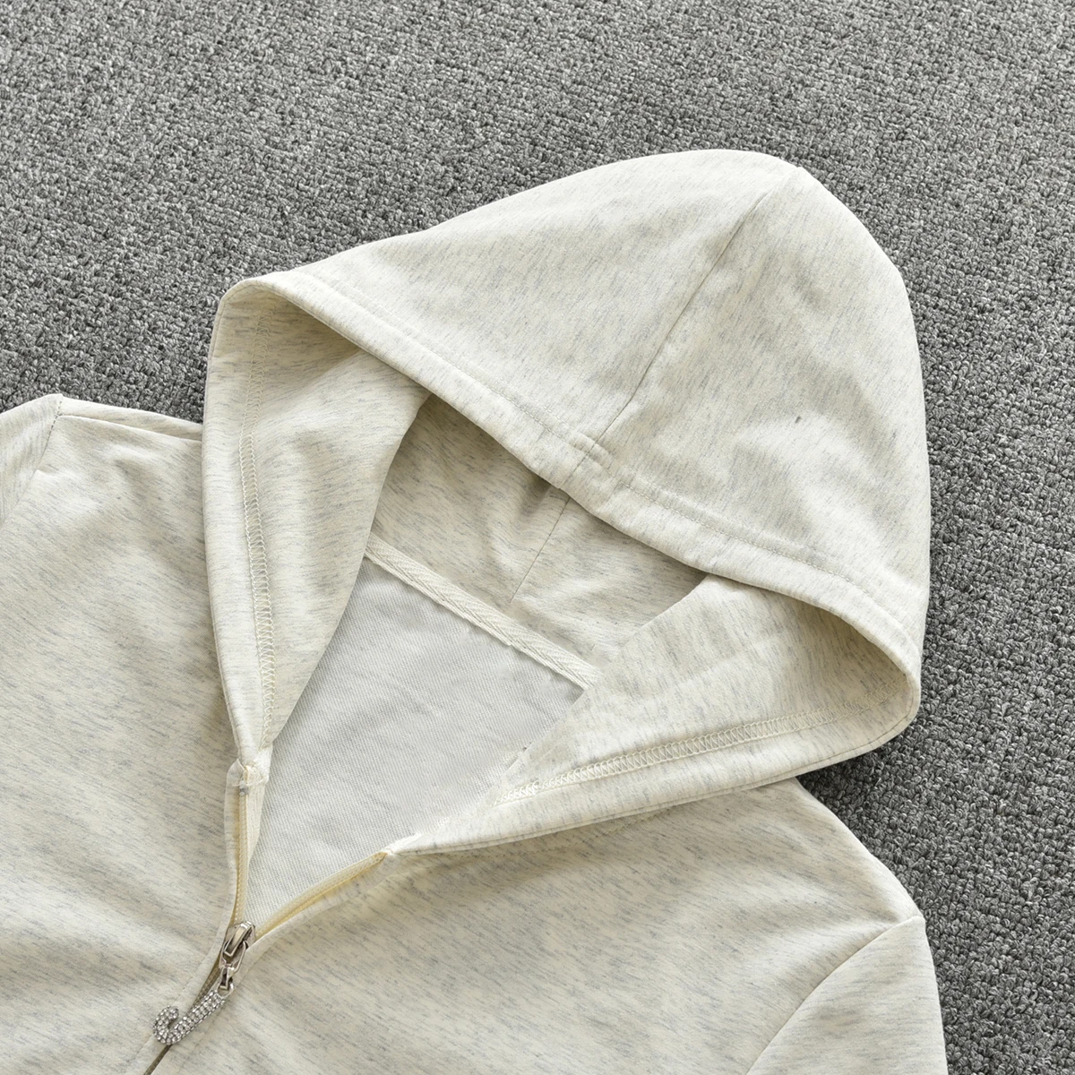 Y2K tracksuit Set Woman 2 Pieces Summer Solid Zip Hooded Jacket Casual Top And Shorts Female Clothing Tracksuit Outfits