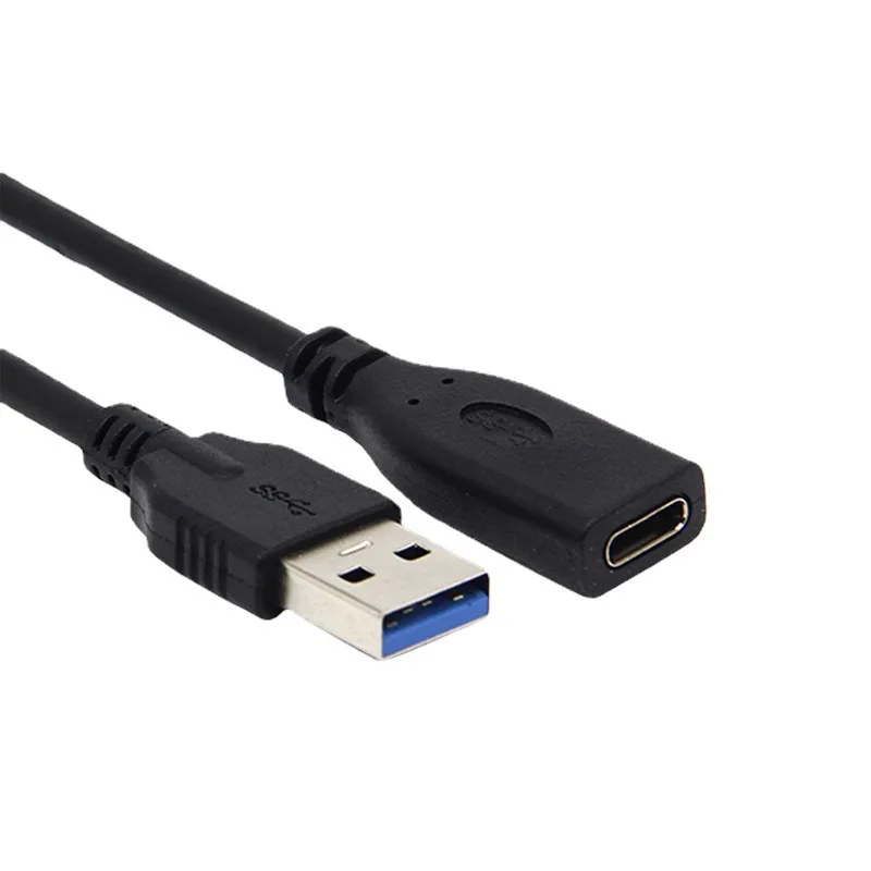 USB-C Female to USB-A Male Adapter Cable - Multiple Lengths Available