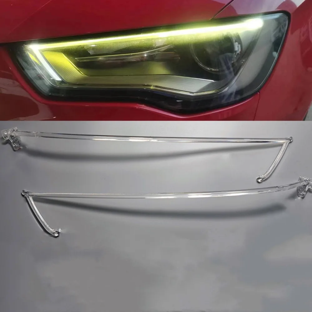 

Новая акриловая трубка для фар, дневные ходовые огни для Audi A3 2013 2014 2015 2016