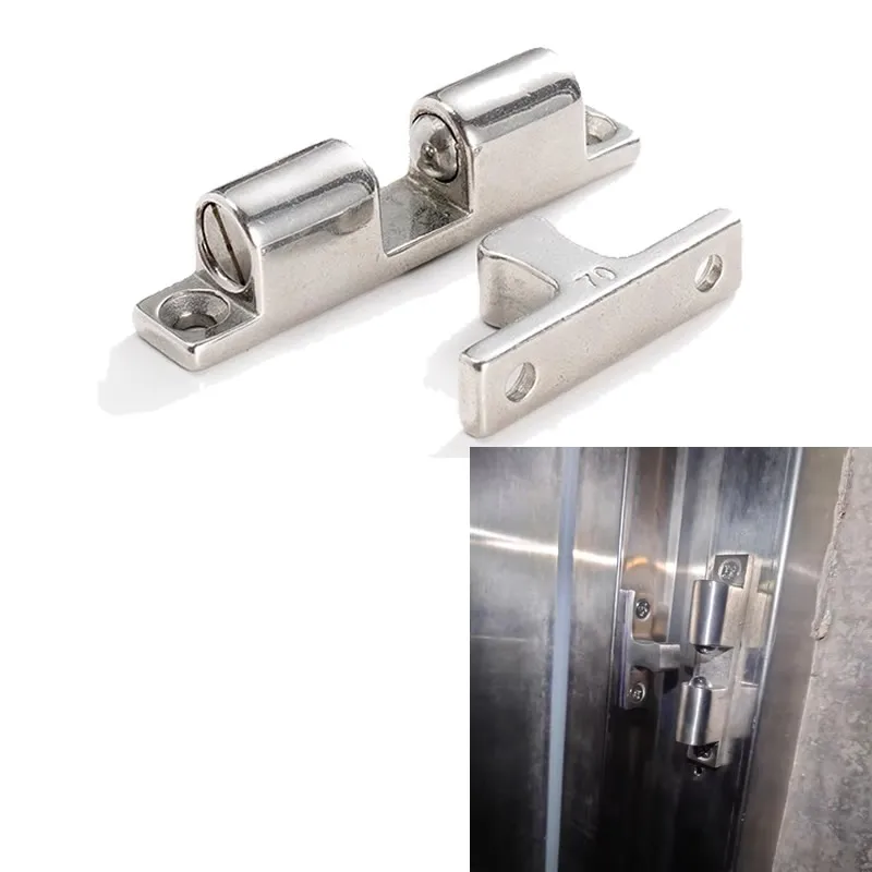 Cabinet Door Stop 304 Stainless steel Touch beads Ball buckle Industrial cabinet door Stopper no rust outdoor strong and sturdy Furniture Hardware
