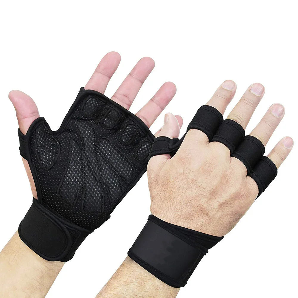 Gants de fitness pour homme et femme, 1 paire, protection des