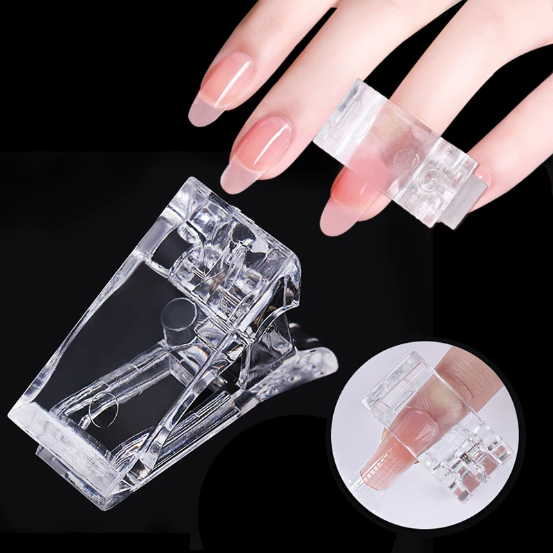 

Supwee Nail Forms Nail Tips Clip Quick Builder Clear Poly Nail Gel Professional Extension Tool Manicure Accessories For Nail Art
