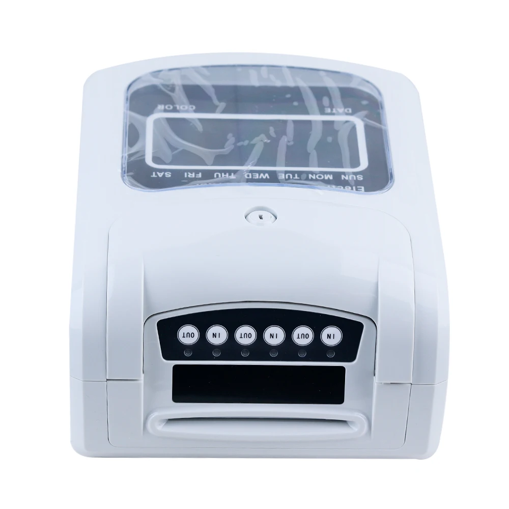 รูปสินค้า เครื่องบันทึกเวลาเข้าออกอัจฉริยะ รองรับไฟฟ้า 100-240V