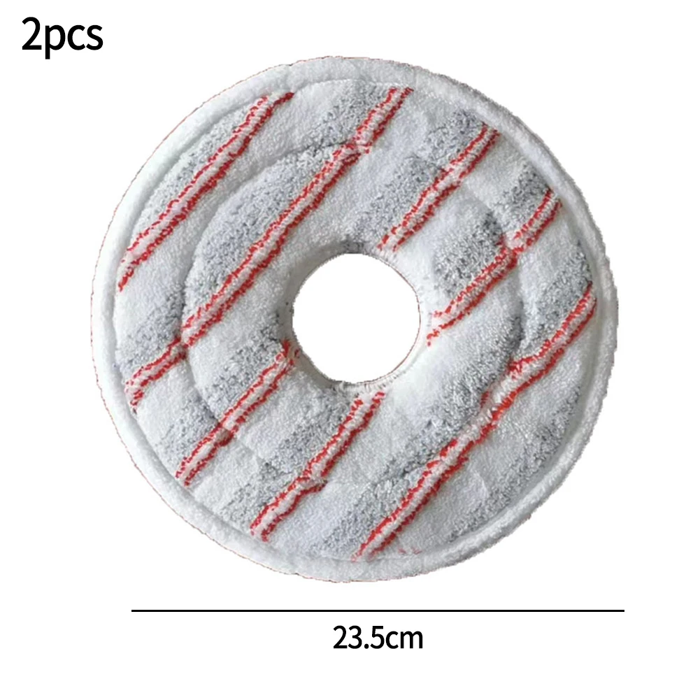 2Pcs Microfibre Cleaning Cloths Washable For Vileda Spin & Clean Mop Refill Vacuum Cleaner Accessories Household  Cleaning Tool