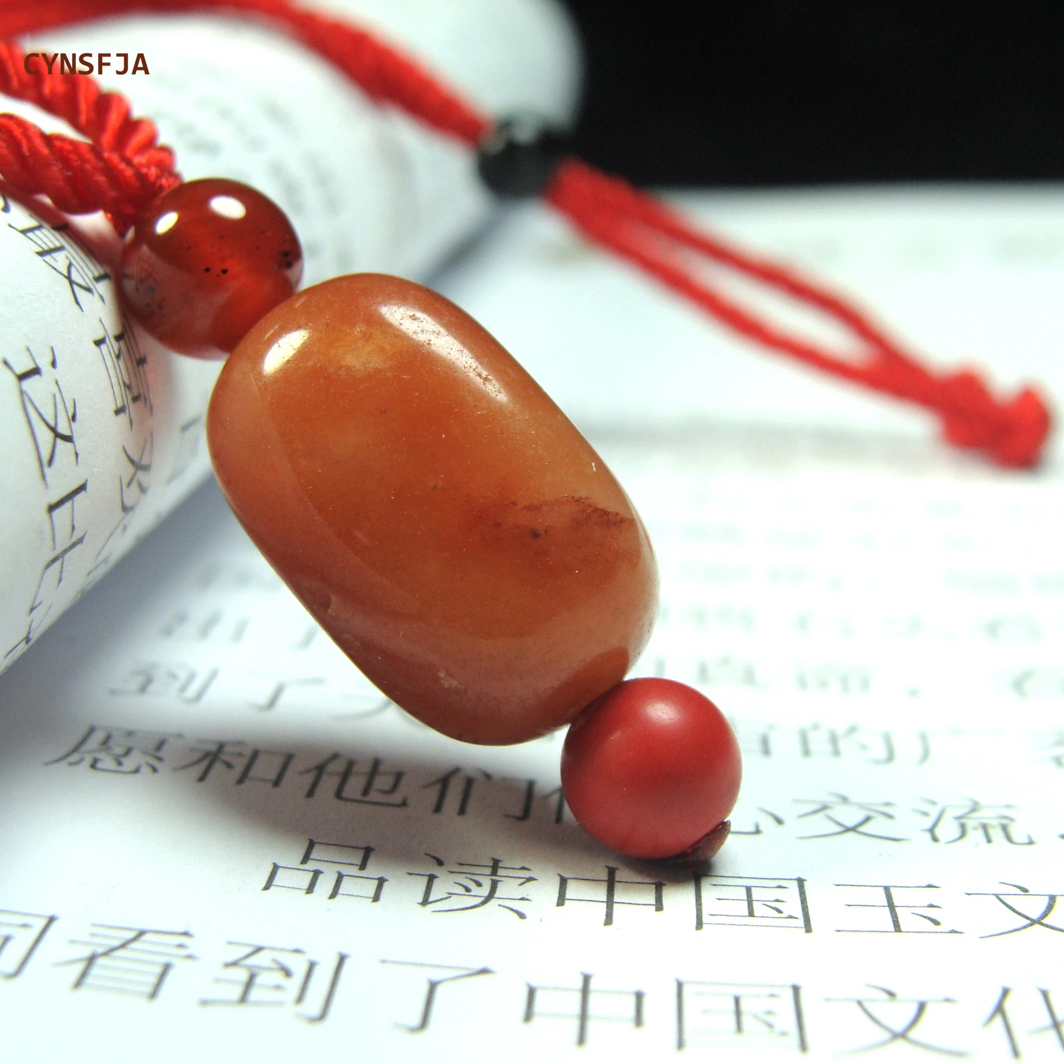 CYNSFJA New Real Certified Natural Chinese Quartzite Jade Unisex Lucky Charming Jade Pendant Rare Colour Elegant Gifts