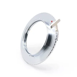 Micro Four Thirds to Sony E Mount Camera Lens Adapter Ring (Silver)