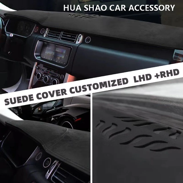 Dashboard Dash Mat Cover Suede Pad Interior Instrument Panel Car