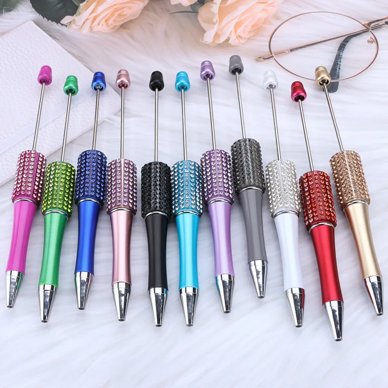 Cordial Design 20Pcs 14*145MM Jewelry Findings & Components/Cute Plastic Pens/Beaded Pen Accessories/Beadable Pen Findings - cordial