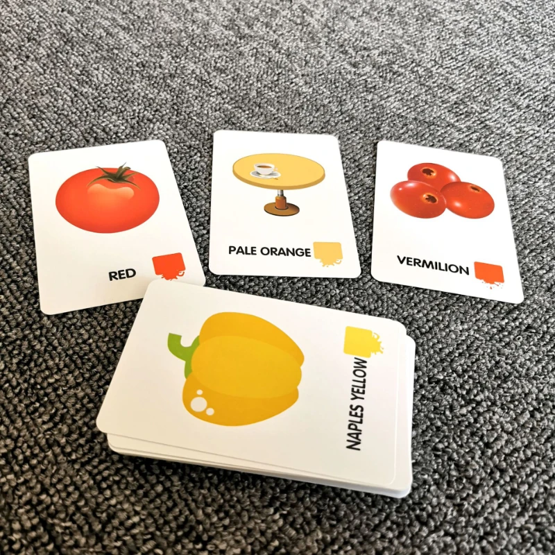 36pcs Children Cognition Cards Body Parts Animal Fruits Double Side Flashcards Montessori Baby Kids Early Educational Toys Gifts 4