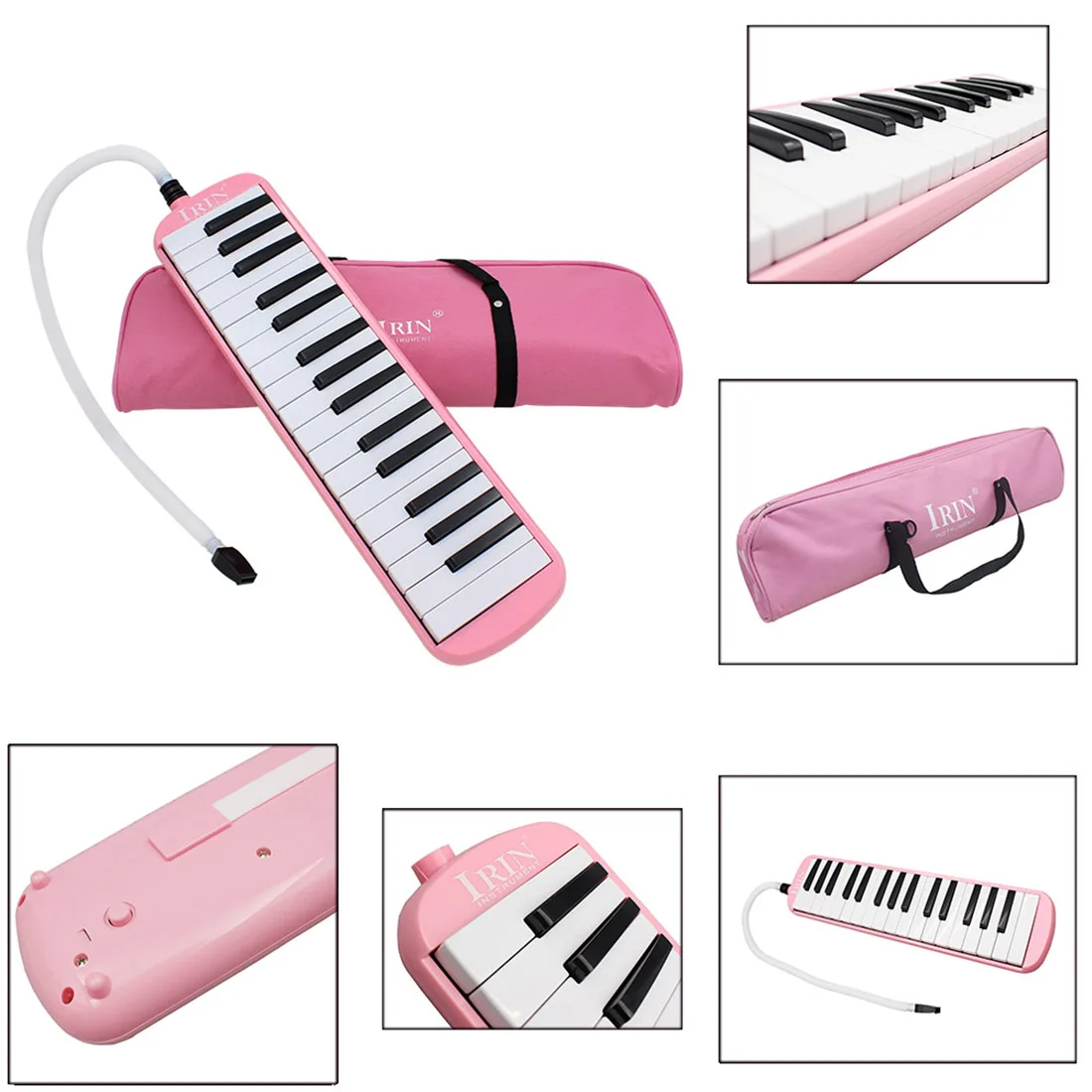 32 Piano Keys Melodica Musical Instrument Music Lovers Beginners Gift Carrying Bag piano keys melodica