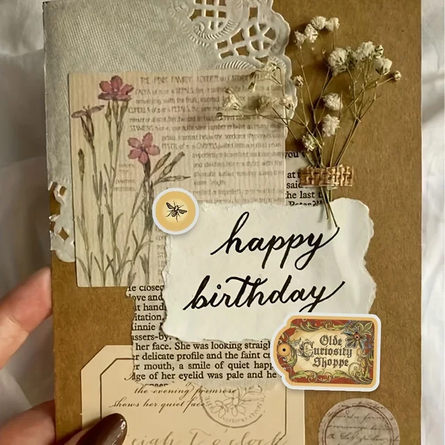 Vintage Plant Stickers 6