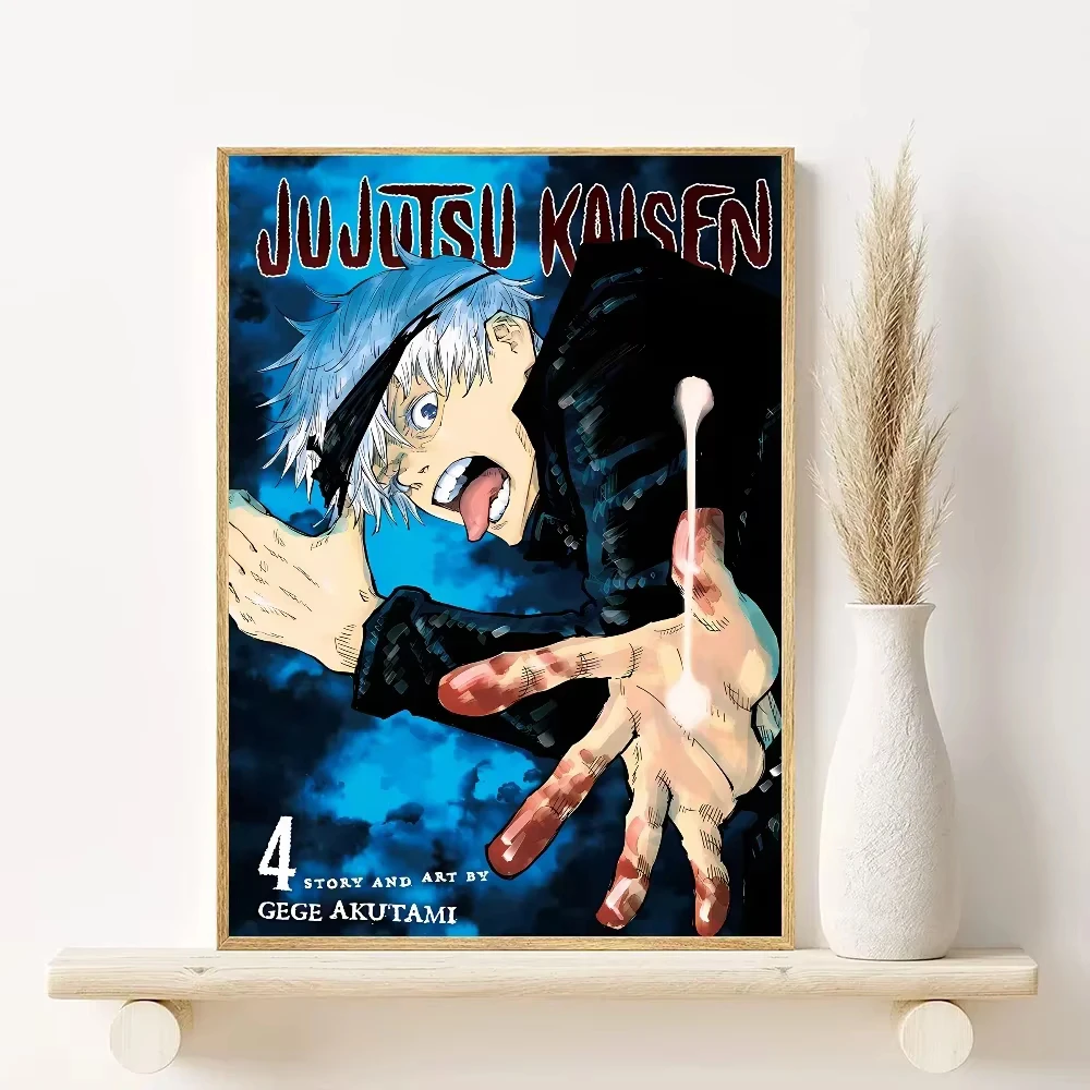 Gojo Satoru Jujutsu Kaisen Canvas Art Print - Aesthetic Wall Decor
