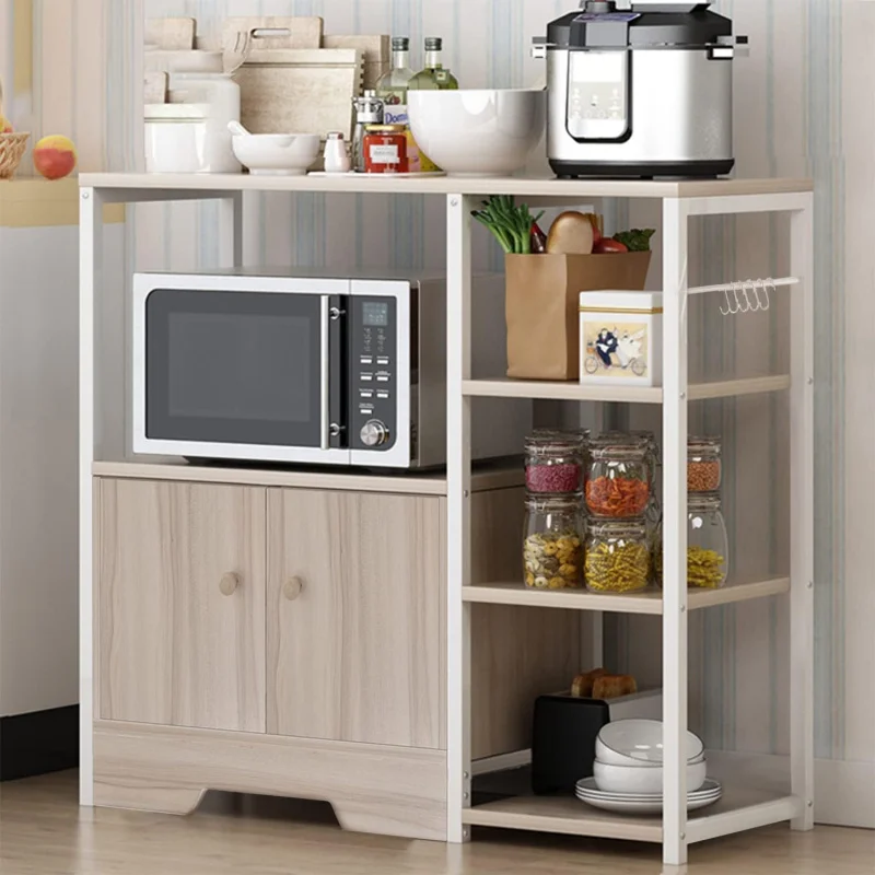 خزانة مطبخ لأواني التوابل وأدوات المائدة باللون ال...