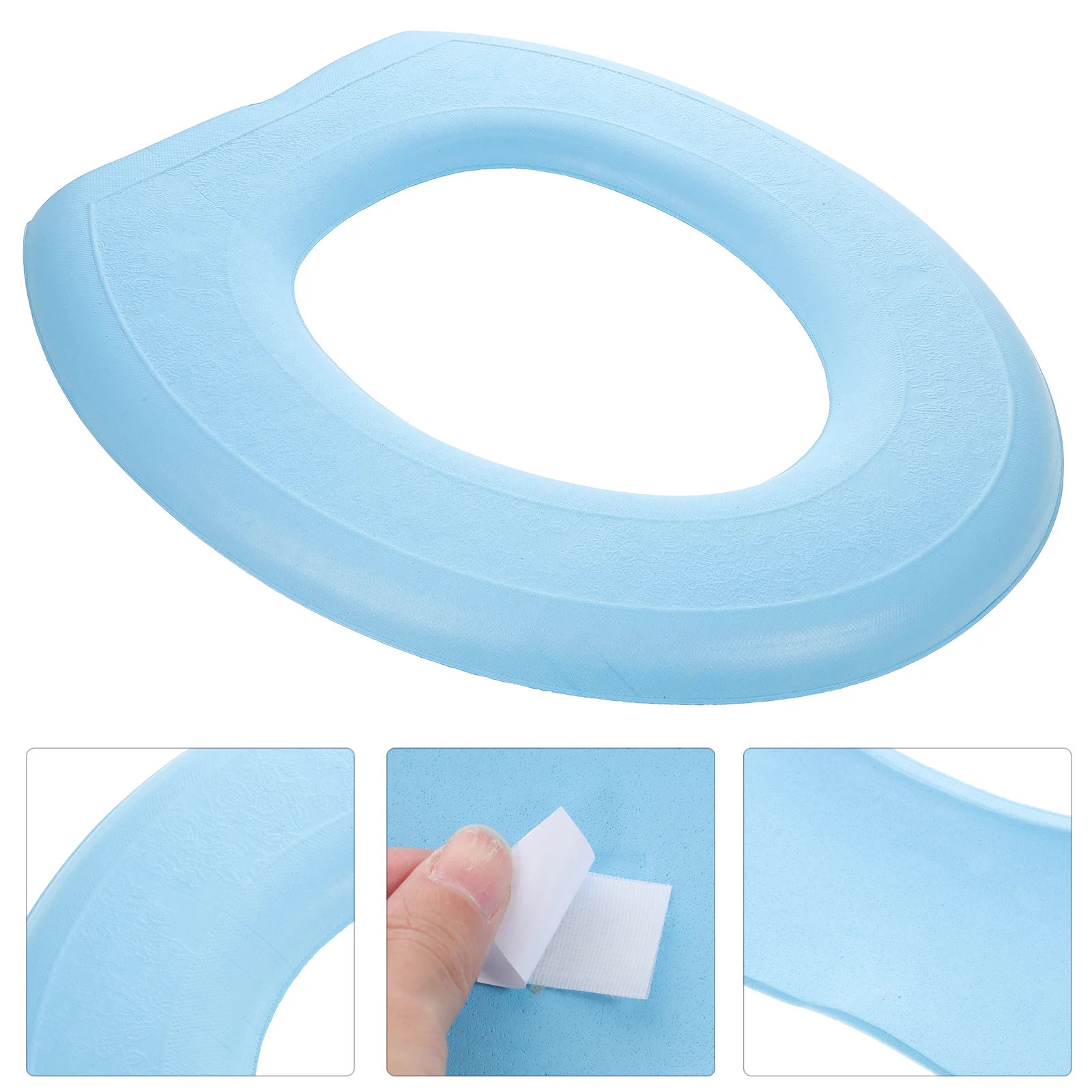 

2Pcs EVA Toilet Covers Thicken Bathroom Toilet Mats Washable Toilet Cushions