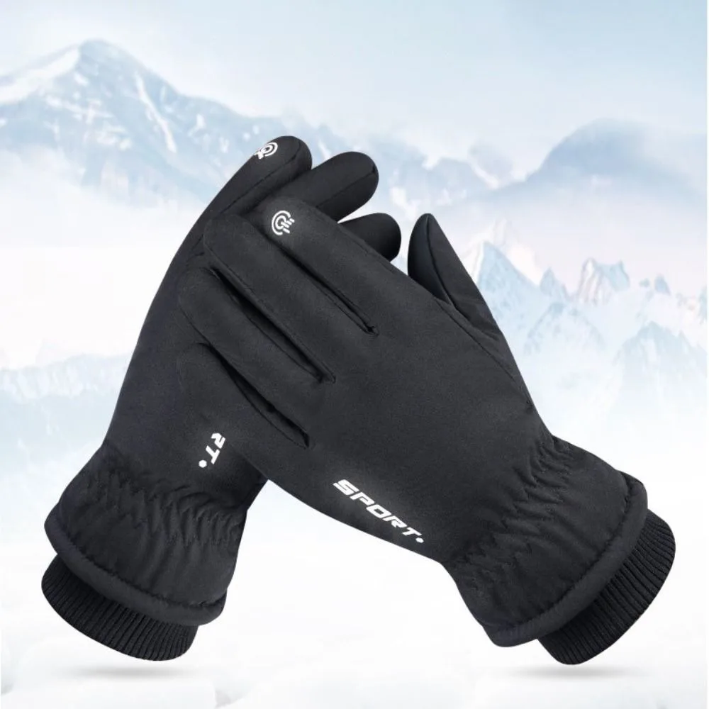 

Thicken Warm Snow Gloves New Waterproof Motorcycle Cycling Ski Gloves Touch Screen Winter Gloves