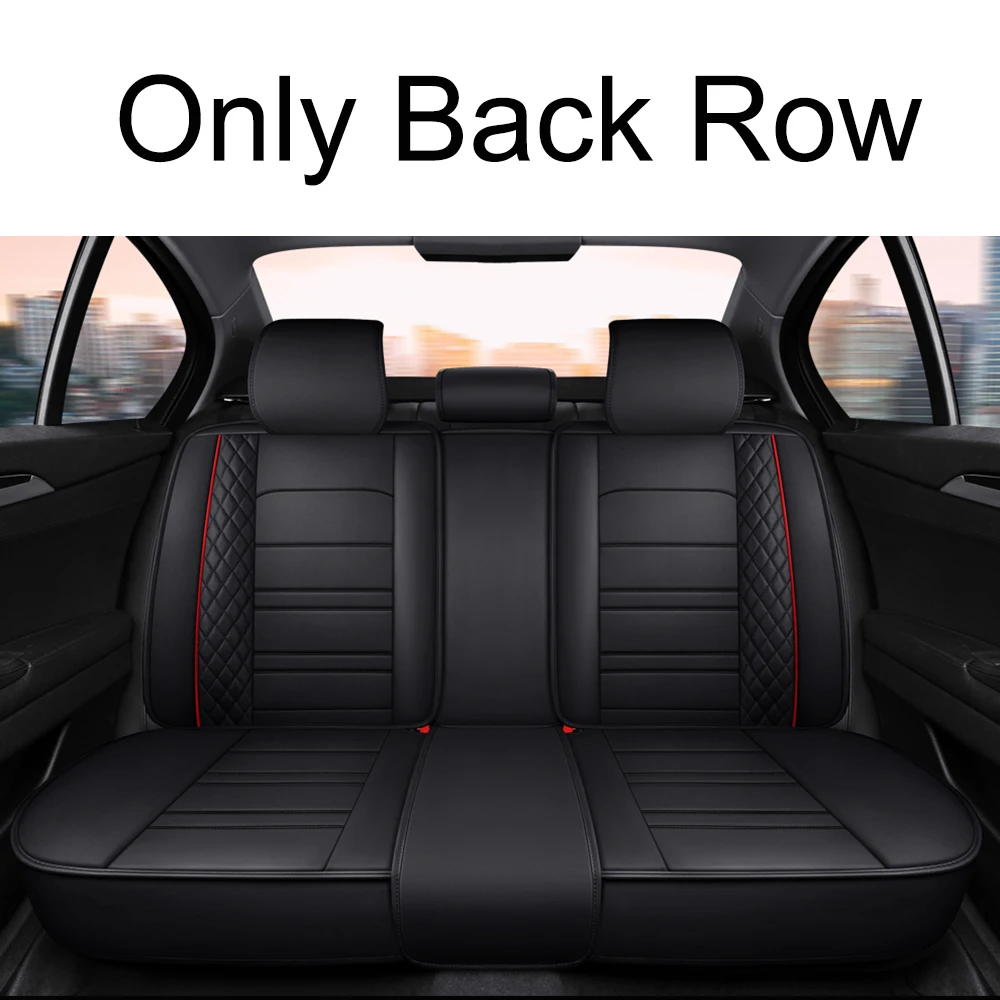 Red Only Back Row