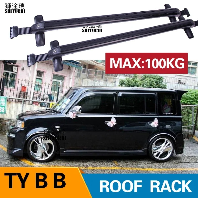 

2 шт. балки на крышу для TOYOTA bB, 5-dr MPV, 2006- 2017 2019, 2018, боковые балки из алюминиевого сплава, поперечные рейки, багажник на крышу
