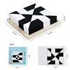 Montessori Geometric Shape Puzzles Building Blocks Wooden 3D Jigsaw Puzzle Kids Educational Logical Thinking Training Game Gifts 5