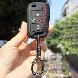 Premium Silicone Key Fob Cover - 4 - Button Design (4BT new flat set)