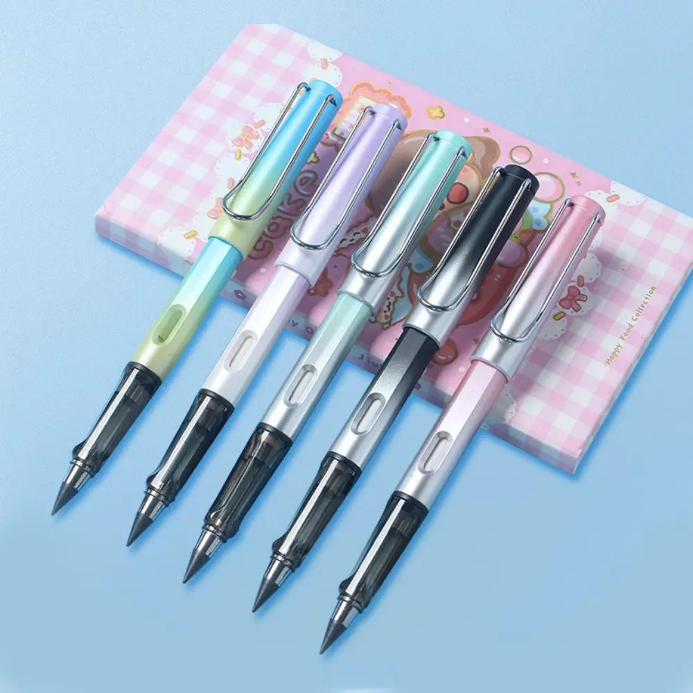 

Technology Eternal Pencil No Ink Writing Pencil Colorful No Ink Mechanical Pencil Writing Pen HB 0.5mm Unlimited Pencil Student