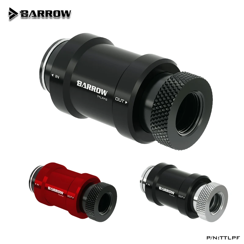 

Barrow TTLPF Flat Push Type Check Valve Double Inner Thread Part for Water Cooling Computer Internal Thread Interface