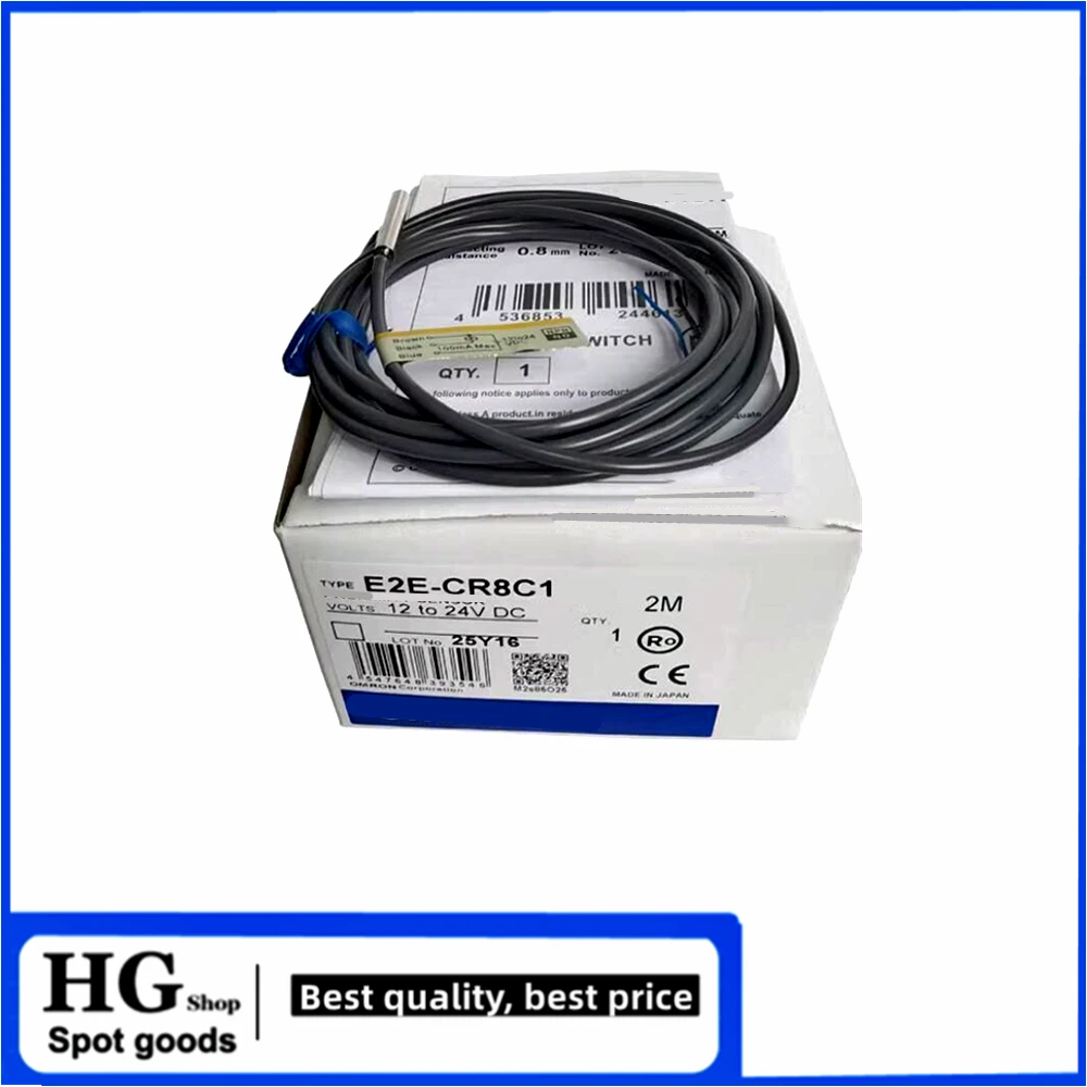 E2EC-CR5C1 근접 스위치 센서, E2E-X1C1 E2E-X1B1 E2E-CR8C1 E2E-CR8C2, CR8B1, CR8B2, X1C2, C1C1, 1 개/로트