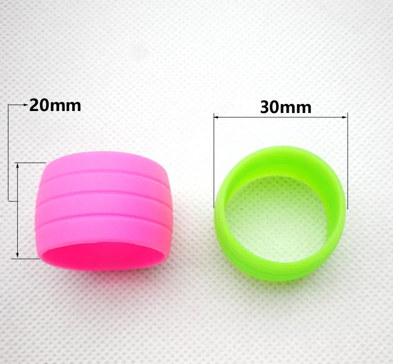 Bike Handlebar Plugs 1 Pair Bike Silicone Plug Rubber Anti-Skip Road Bike Plugs For Bar Tape Waterproof Wear Resistant Oudoor Strap Silicone Ring