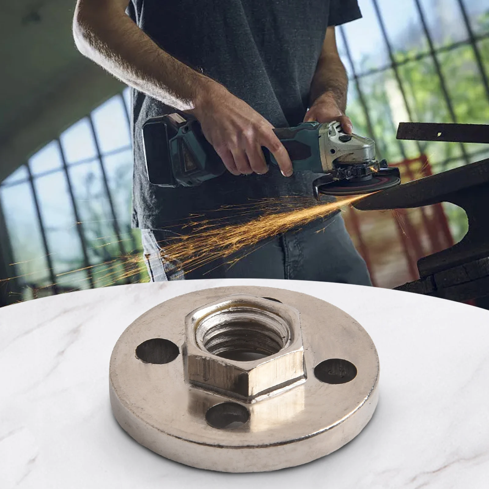 Pressure Plate Versatile Removal Tool Pressure Plate Cover Hexagon Nut Fitting Tool For Type 100 Angle Grinder (2pcs)