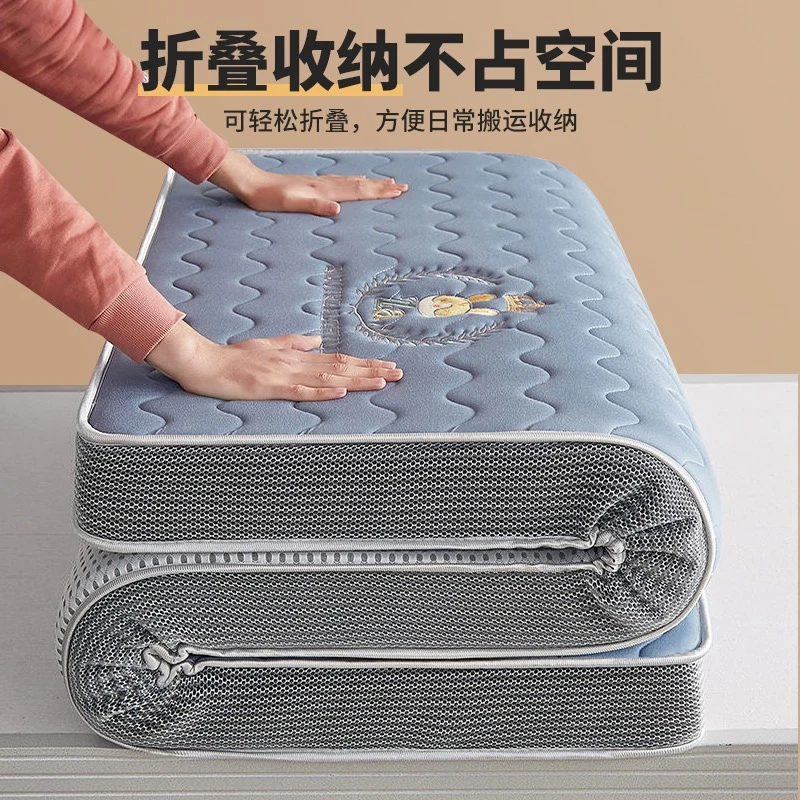 Latex sponge Tatami Mat High grade Thicken 4/7cm Mattress Twin King Queen Size winter household Keep warm bed cover cushion