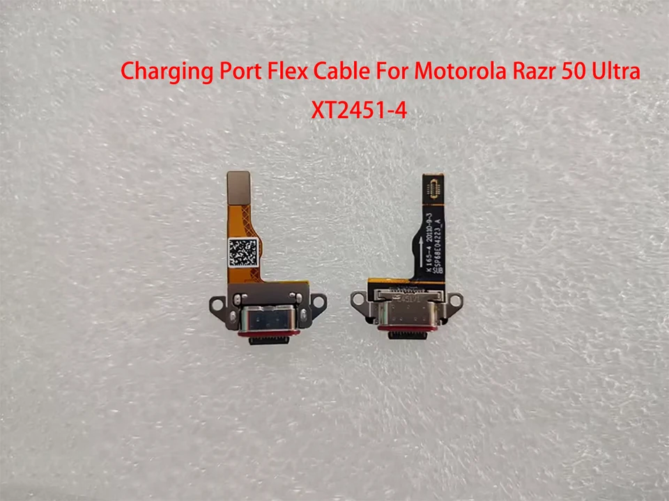Connecteur De Charge Pour Motorola Razr 50 Ultra – Prise De Recharge Premium – Neuf Sous Blister