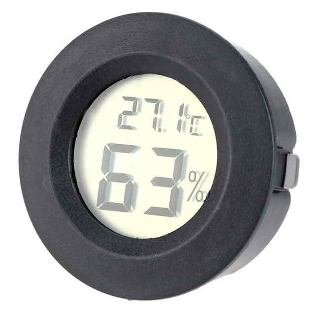 Mini Thermomètre Hygromètre Numérique Avec Écran Lcd, Pour L