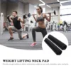 2pcs Barbell Shoulder Pads Non-Slip Gym Fitness Weightlifting Squat Dumbbel Protector Neck Support Sponge Pad Strength Workout 4