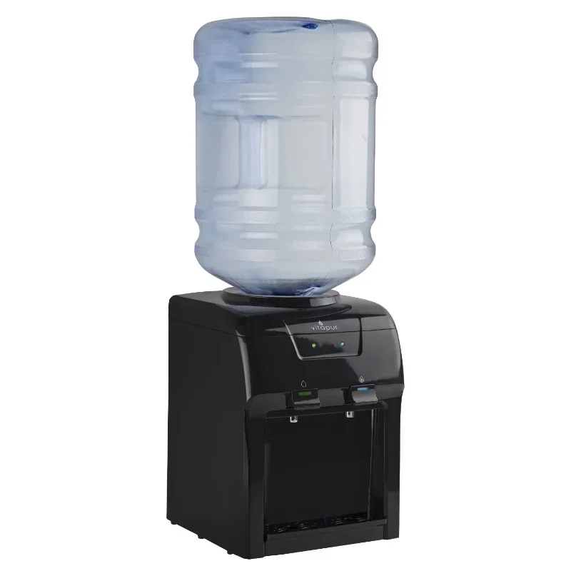 

Vitapur Countertop Room and Cold (42.8°F - 46.4°F) Water Dispenser Black
