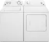 Top-Load Washer with Dual Action Agitator, Stainless Steel Top Loader Laundry Washing Machine, 3.5 cu. ft. Capacity White 5