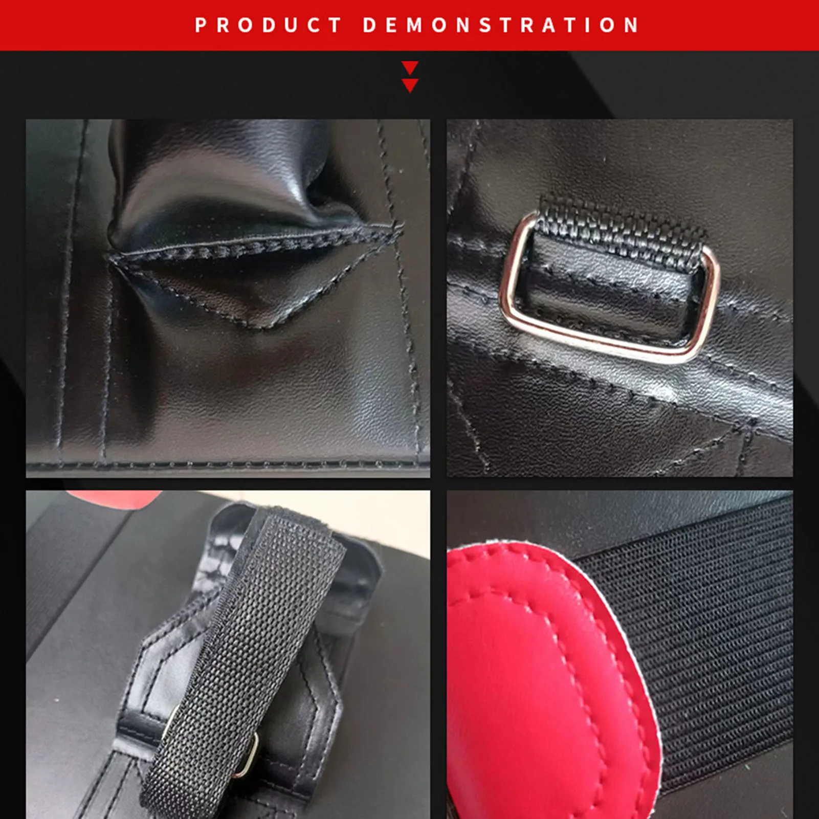 Boxing Hand Target Pad Portable PU Leather Fighting Hand Target for Good Shock Absorption