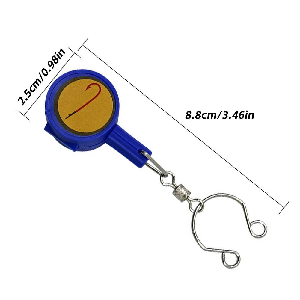 1Pc Fishing Knot Tying Tool Fishhook Storage Box Protect From Fish Hooks Portable Fish Hook Organizer Fishing Accessories Tackle