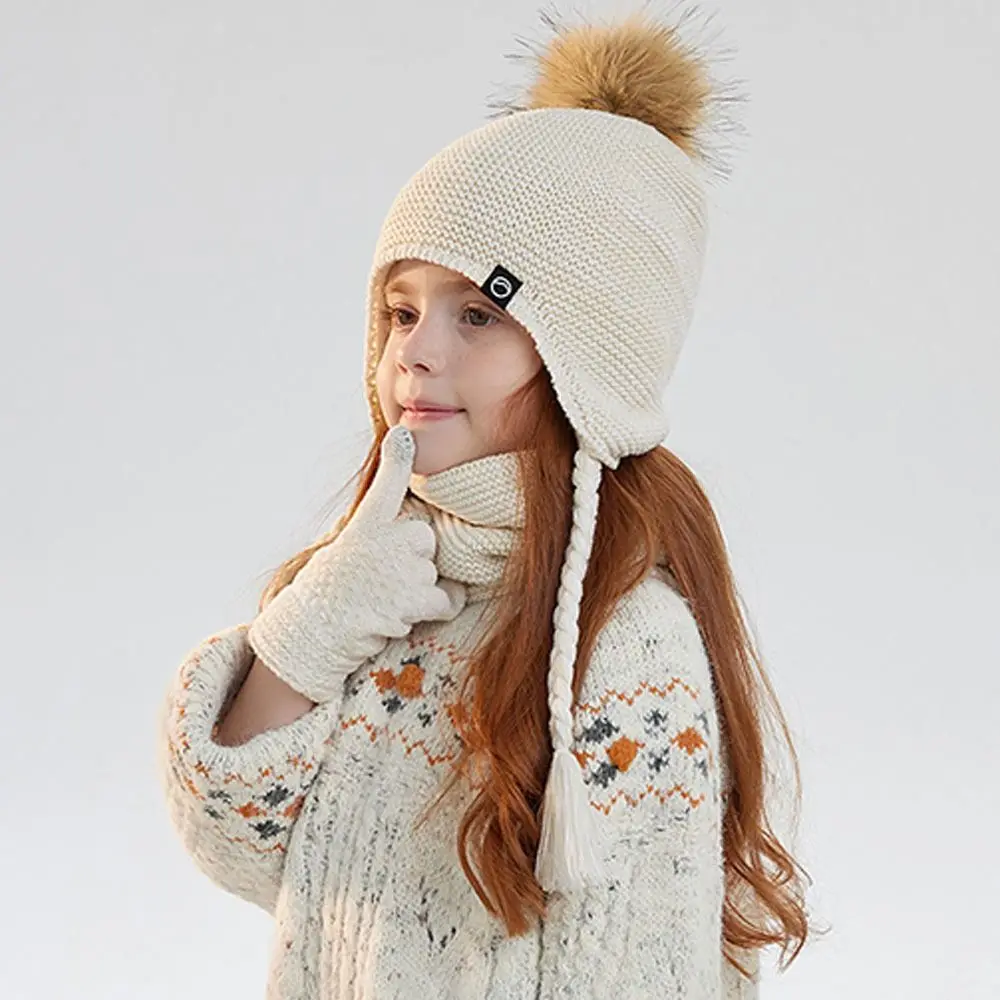 Fashion Warm Winter Hat Scarf Gloves Set S612117a57e9a45d6a683204cda2e29d4W