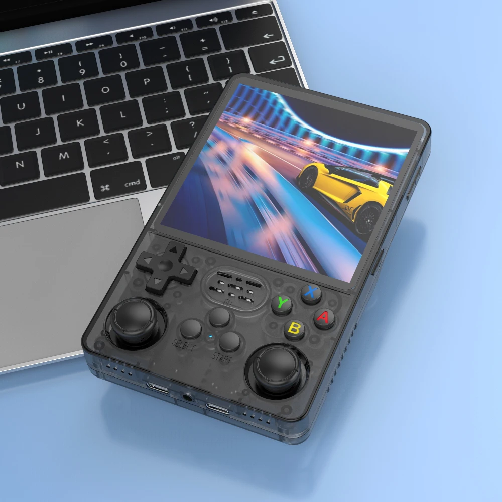 BOYHOM Big Screen R36PLUS Handheld Game Console 720*720 4 Inch IPS Screen WIFI Retro Gaming Opending Linux Children's Gifts